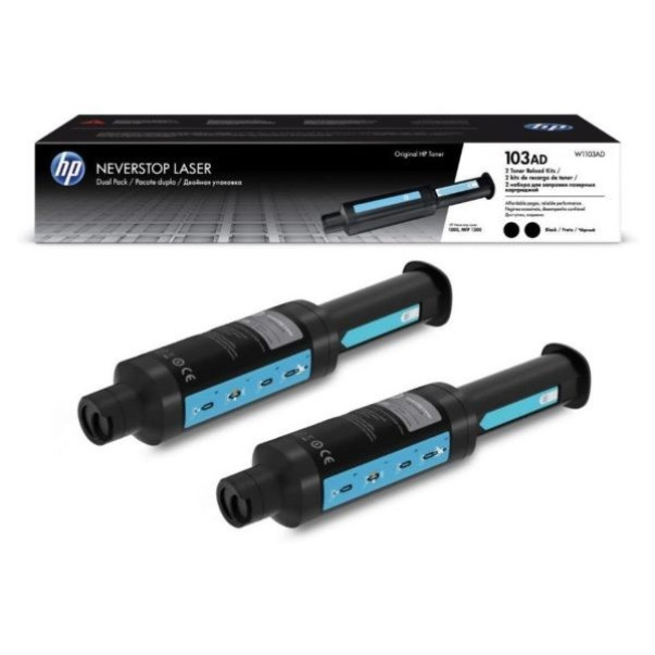 TONER HP W1103AD BLACK 103AD NEVERSTOP ZA 2X2.500 STRANI