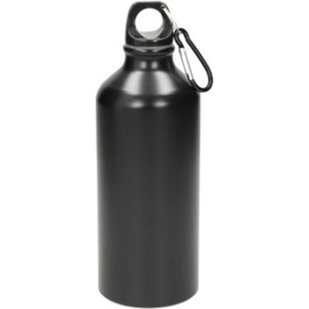 STEKLENIČKA ALUMINIJASTA HOOK 0,6L (ČRNA)