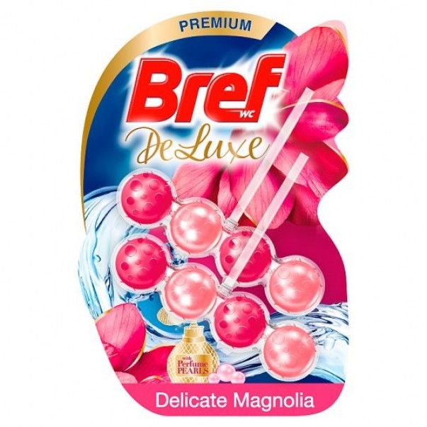 WC KOŠARICA BREF DELUXE MAGNOLIJA 2X50G