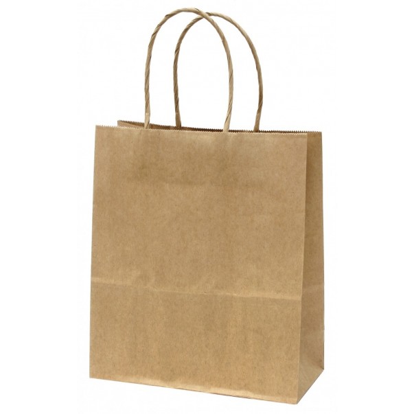 VREČKA DARILNA EKO A5 25X10X22 (NATUR)