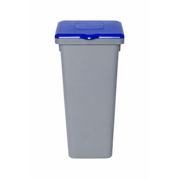 KOŠ ZA SMETI PLA SIV 53L (MODER POKROV)