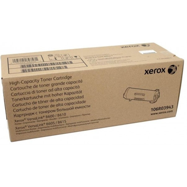 TONER XEROX ČRN 106R03943 ZA 25.900 STRANI, ZA VERSA LINK B600/B605/B610/B615