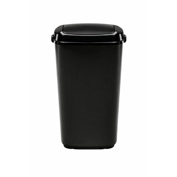 KOŠ ZA SMETI ČRN PLA 90L NIHALEN (ČRN POKROV)