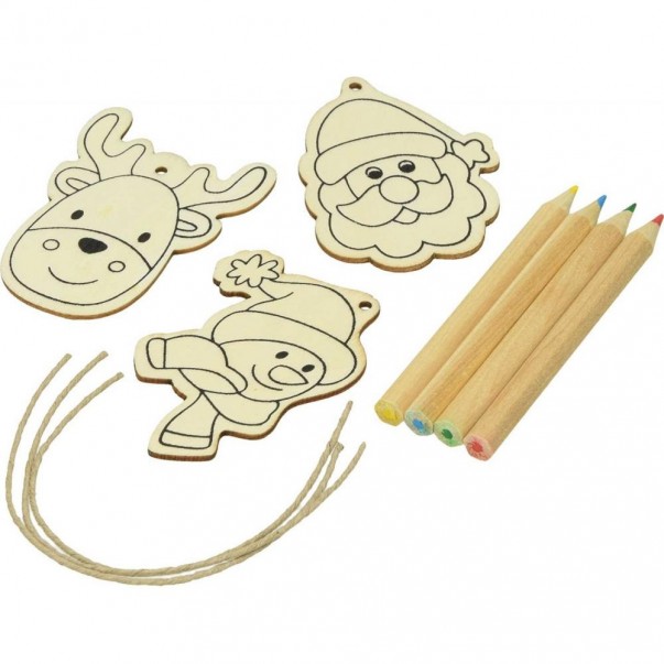 OTROŠKI SET ZA BARVANJE CHRISTMAS