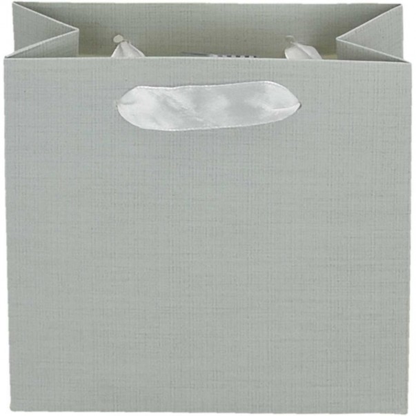 VREČKA DARILNA MALA CREATIVE DELUXE 14X6,5X14 SREBRNA
