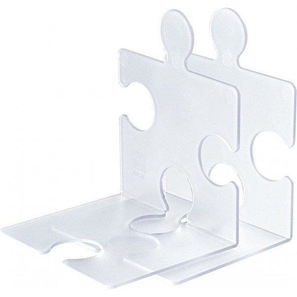 STOJALO ZA KNJIGE HAN 1/2 PUZZLE PROZORNA