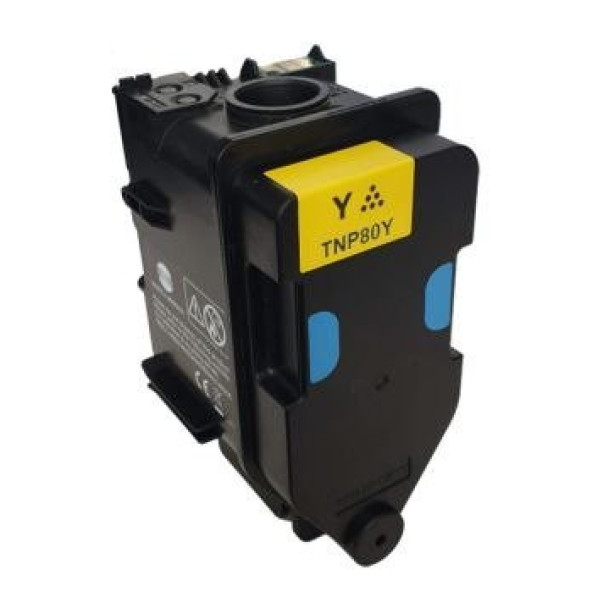 TONER KONICA MINOLTA TNP-80Y YELLOW AAJW252 9000P