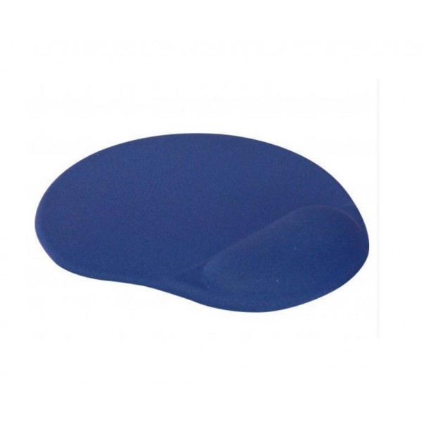 PODLOGA ZA MIŠKO LOGO ERGONOMIC GEL MODRA