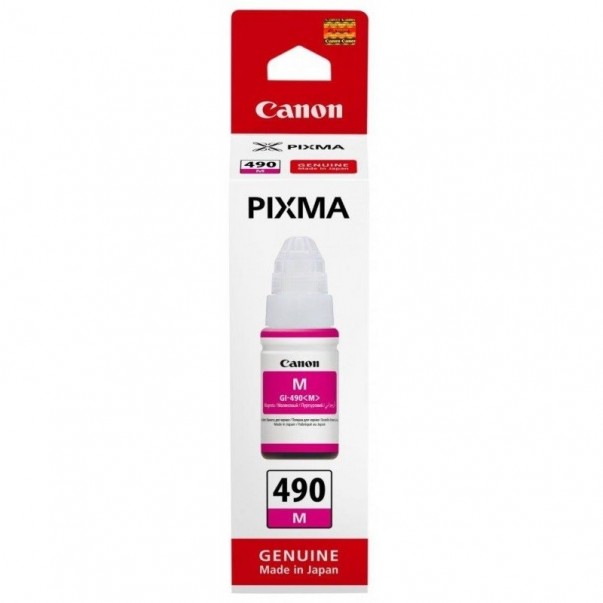 ČRNILO CANON GI490M MAGENT ZA G1400, G2400. G3400 ZA 6.000 STRANI / 1 0663C001AA