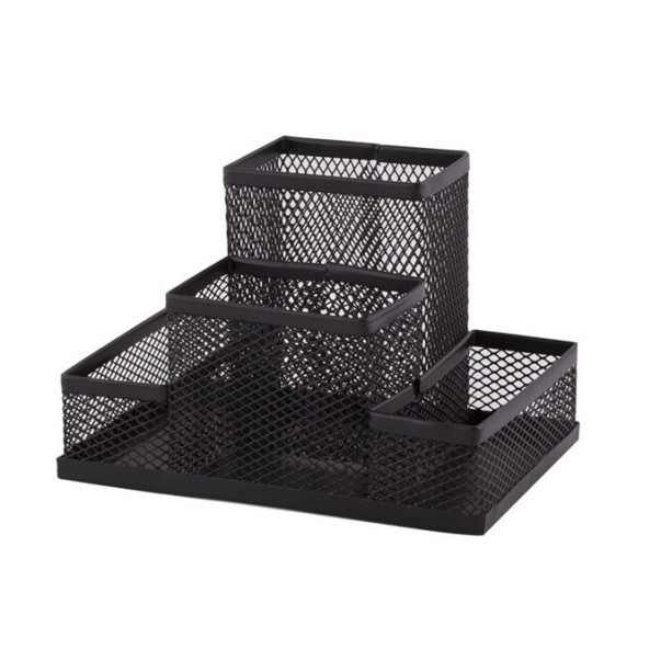 NAMIZNI ORGANIZATOR KOVINSKI LEVIA 4-DELNI ČRN 110446