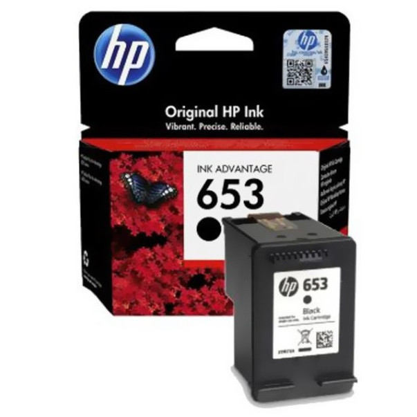 ČRNILO HP 3YM75AE ČRNO 653 ZA ZA DJ PLUS 6000/6400/6475 ZA 360 STRANI