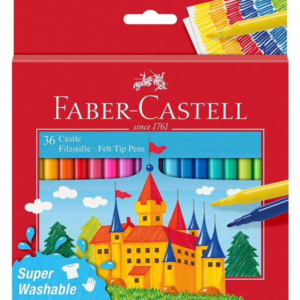 FLOMASTER ŠOLSKI FABER-CASTELL 1/36