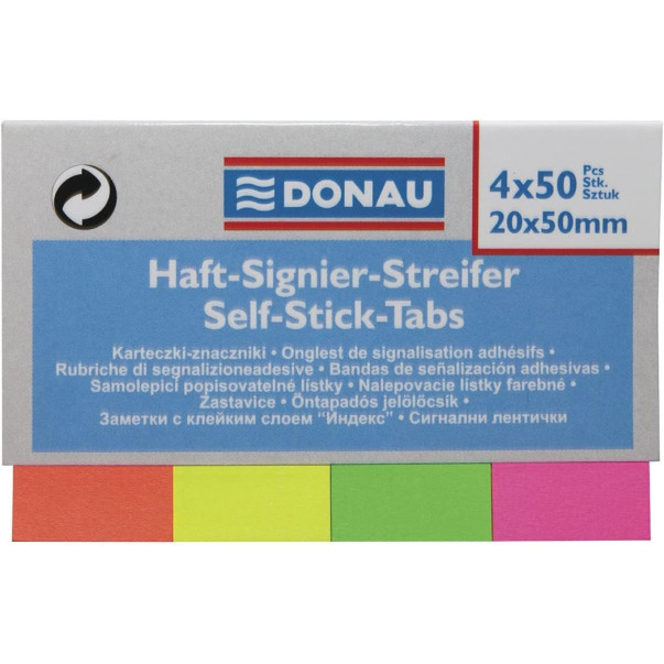 OZNAČEVALEC STRANI DONAU 20X50MM NEON