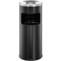 KOŠ ZA SMETI S PEPELNIKOM 3332 ČRN