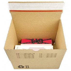 ŠKATLA PAKETNA SAMOLEPILNA QUICKBOX 213X153X109