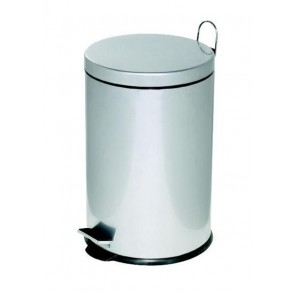 KOŠ ZA SMETI S PEDALOM 20L ALCO (SREBRN)