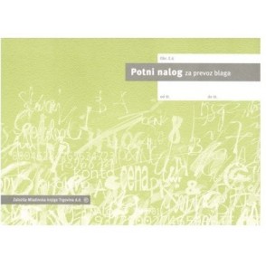 OBRAZEC E.6 ZA PREVOZ BLAGA