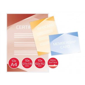 ŽEPKI ZA PLASTIFICIRANJE GBC KOMPLET 3# ED23125