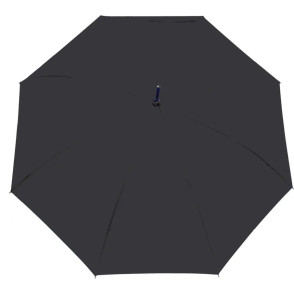 DEŽNIK APOLO Z GUMIJASTIM ROČAJEM PREMER 103CM (ČRN)