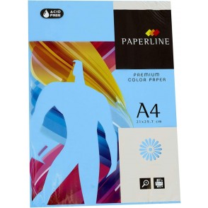 PAPIR BARVNI A4 PAPERLINE 80G 1/500 (TURQUIS)