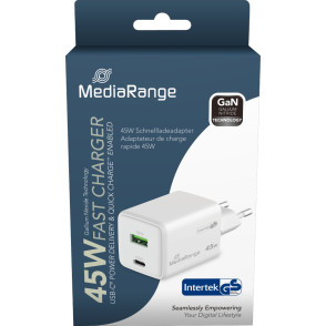 POLNILEC HITRI MEDIARANGE 43 W Z IZHODOM USB-A IN USB-C MRMA113