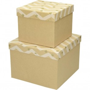 ŠKATLA DARILNA GLITTER XMAS 1/2