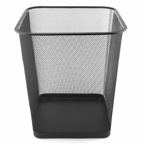 KOŠ ZA SMETI KOVINSKI KVADRATEN 18L LEVIA (ČRN)