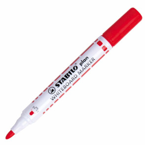 FLOMASTER ZA BELO TABLO STABILO 641 (RDEČ)