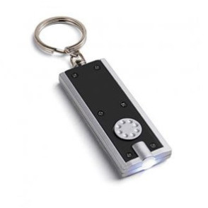 OBESEK ZA KLJUČE S SVETILKO (ČRN)