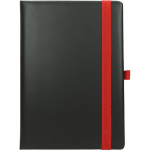 BLOK B5 FLUX Z ELASTIKO ČRTANI LISTI (RDEČ)