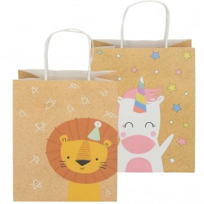 VREČKA DARILNA A5 18X10X23 OTROŠKI MOTIV