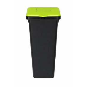 KOŠ ZA SMETI PLA ČRN 53L (ZELEN POKROV)