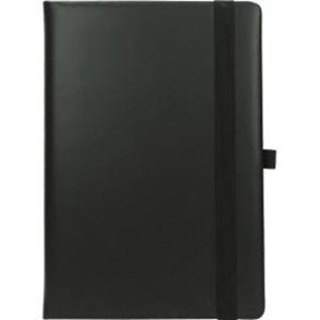 NOTESNIK A5 14X21CM FLUX ČRN Z ELASTIKO