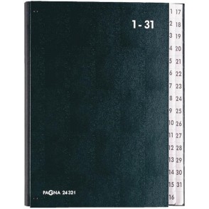 MAPA PODPISNA 1-31 PAGNA ČRNA