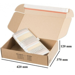 ŠKATLA PAKETNA SAMOLEPILNA SENDBOX 420X370X120MM B50