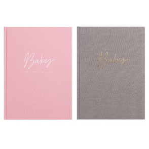 PLANER BABY JOURNAL 20X28CM SORT