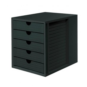 PREDALNIK HAN 5 DELNI SYSTEM BOX ČRN ZAPRT