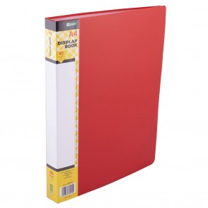 MAPA S PROZORNIMI VLOŽKI 1/40 RDEČA D.RECT LEVIA 020158