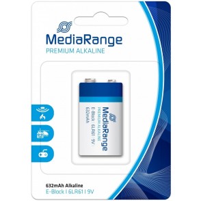 BATERIJA 9 V MEDIARANGE 1/1 ALKALNA