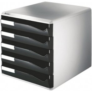 PREDALNIK LEITZ 5-DELNI 5280 (ČRN)