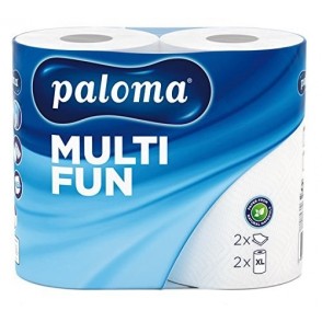 BRISAČE PALOMA MULTIFUN XL BELE 23CM 2PL, 100 LIST 1/14