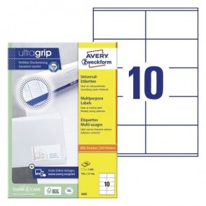 ETIKETE ZWECKFORM 3425 105X57MM