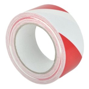 SELOTEJP OZNAČEVALNI 50MMX33M BELO-RDEČ
