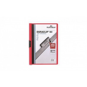 MAPA KLIP PATENT DURABLE 2209 60 LISTOV (RDEČA)