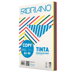 PAPIR BARVNI MIX A4 80G INTENZIV FABRIANO COPY TINTA 1/250-10