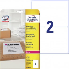 ETIKETE ZWECKFORM L7996 1/25 199,6 X 143,5 MM