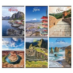 ZVEZEK A4 MP GLADEK STREET 54L