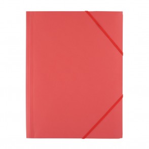 MAPA Z ELASTIKO PVC LEVIA A4 (RDEČA)