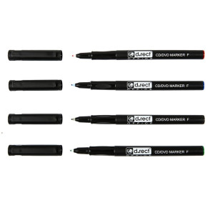 FLOMASTER LEVIA ALKOHOLNI ZA CD F (ČRN)