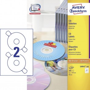 ETIKETE ZWECKFORM L6043 FI 117MM 1/100